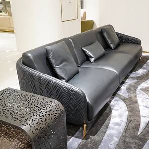 Modenfili Juego <span class=keywords><strong>de</strong></span> Sofá <span class=keywords><strong>Cama</strong></span> Seccional Chesterfield <span class=keywords><strong>de</strong></span> Lujo en Piel Genuina para Sala <span class=keywords><strong>de</strong></span> Estar Moderna - Product Image 3