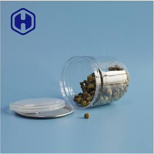 Emballage de supermarché Boîtes hermétiques à biscuits en plastique PET <span class=keywords><strong>avec</strong></span> couvercles faciles à ouvrir - Product Image 4