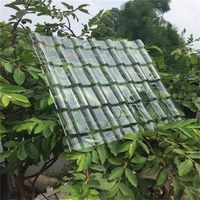 Tuiles de toiture préfabriquées modernes imperméables Taier, feuilles transparentes en PVC, marque Taier