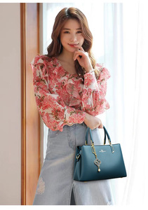 Fashion New Designer Crossbody Bags High Quality PU Leather <b>Shoulder</b> Messenger Bag Casual Totes Luxury Women Handbags and Purses - Product Image 6