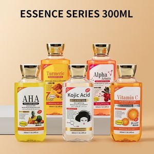 Marque privée Alpha Arbutine Sérum <span class=keywords><strong>Anti</strong></span>-Taches Acide Kojique AHA Formule Liquide Sérum Visage et Corps Éclaircissant Blanchiment 300ml - Product Image 4