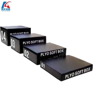 Chất lượng cao nhà máy giá cho 3 trong 1 plyometric hộp PVC mềm nhảy phòng tập thể dục hàng ngày bài tập Plyo hộp - Product Image 5