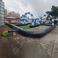 Prix d'usine Divertissement pour enfants Jouer Piste de course gonflable Didi Wiggle Car Piste de course gonflable