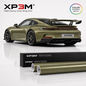 ฟิล์มใสกันรอยรถยนต์ XP3M สีเขียวมะกอก OEM เงา TPU ความหนา 7.5 มิล ซ่อมแซมตัวเองได้ ป้องกันรอยขีดข่วน ป้องกันสีเหลือง ช่องระบายอากาศ - Product Image 1