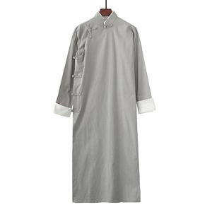 Robe de Kung Fu en coton épais sur mesure, tenue de <span class=keywords><strong>Tai</strong></span> <span class=keywords><strong>Chi</strong></span> et Wing Chun, costumes chinois Tang, vêtements de sport, entraînement d'arts martiaux - Product Image 5