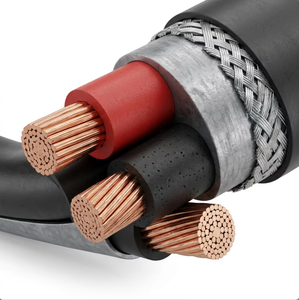 PrimePro Alta Temperatura 450 ° Cable de alimentación plano F ESP 3kV/5kV con cubierta de EPDM, armadura de acero galvanizado, para bomba sumergible en campos petroleros - Product Image 2