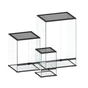 מיכל זכוכית יער גשם טרופי עבור זוחלים צפרדעים לטאה צפרדע משורפת - Product Image 1