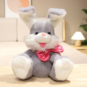 Juguete de Conejo Eléctrico Unisex de Peluche Suave, Juguete de Escondite para Fiestas de Cumpleaños Infantiles, Conejo de Pascua para Aliviar el Estrés - Product Image 4