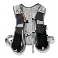 Gilet lesté avec bande réfléchissante pour l'entraînement, la musculation, la course à pied, le fitness, le développement musculaire, sac à dos pour ordinateur