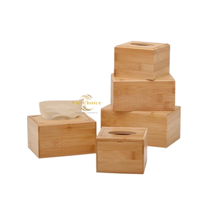 Prix en vrac Boîte à mouchoirs en bambou écologique de haute qualité - Product Image 1