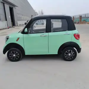 Fabrieksleverancier Wuling Mini Ev Elektrische Auto Mini Auto 'S Elektrische 4 Stoelen Te Koop Volwassenen Mini Voertuigen Auto