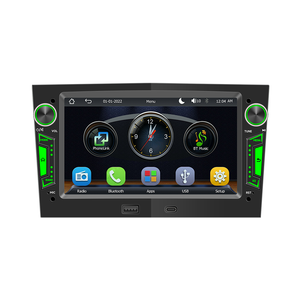 Écran tactile Bluetooth USB avec recharge sans fil Carplay et Android Auto pour <span class=keywords><strong>Opel</strong></span> Astra Antara Corsa <span class=keywords><strong>Vivaro</strong></span>, autoradio - Product Image 1