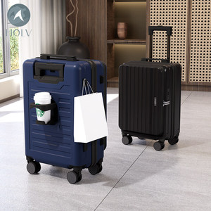 Nuova Valigia da Viaggio Stranger Travel 20 Pollici, Trolley Rinforzato Resistente con Ruote Girevoli, Ampia Capacità, Chiusura con Password - Product Image 4