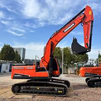 Excavadora de cadenas Doosan DX225LC-9C usada de alta calidad, 23 toneladas, motor original DL06 de 6 cilindros, pocas horas de uso, bomba de alto torque