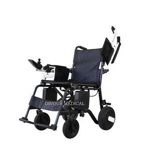 Nouveau produit, fauteuil roulant électrique pliable motorisé en alliage d'aluminium pour personnes handicapées, fauteuil roulant, marcheur - Product Image 2