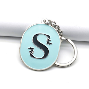 Usine Forme Personnalisée Logo 2D 3D Émail Porte-clés Porte <span class=keywords><strong>Cle</strong></span> Nom Lettre En Alliage De Zinc Métal Porte-clés Porte-clés - Product Image 5