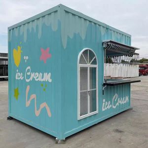 Quiosco móvil de venta de helados, estación de comida para exteriores, fácil de operar - Product Image 1