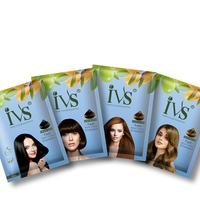 Etiquettes personnalisées à base de henné, produit de qualité OEM, vente en gros, pour cheveux, teinture permanente à base de plantes, couleur brun foncé, ml