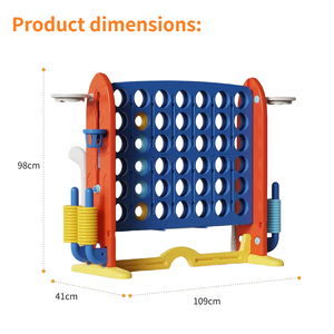 Vente d'usine Giant <span class=keywords><strong>4</strong></span> Row Game avec jeu de golf Giant en plastique <span class=keywords><strong>4</strong></span>-to-Score Game Set Convient pour les fêtes de vacances intérieures et extérieures - Product Image 6