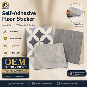 Baldosas <span class=keywords><strong>de</strong></span> PVC Autoadhesivas Premium Impermeables <span class=keywords><strong>de</strong></span> 60x60cm, Resistentes al Desgaste, para Renovación <span class=keywords><strong>de</strong></span> Centros Comerciales - Product Image 3