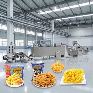 Linea di Produzione Continua per Snack come Kurkure, Cheetos, Corn Curls e Nik Naks con Estrusore a Doppia Vite - Product Image 1