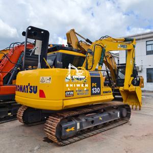 Excavadora de cadenas PC130-7 de segunda mano de alta calidad, origen Japón, motor principal, bajo precio, maquinaria para movimiento de tierras - Product Image 2