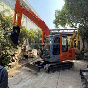 Mini-excavatrice Hitachi ZX60 de 6 tonnes de haute qualité, modèle 2022, avec godet de 0,33 m, puissance de 40,5 kW, fabriquée au Japon - Product Image 5