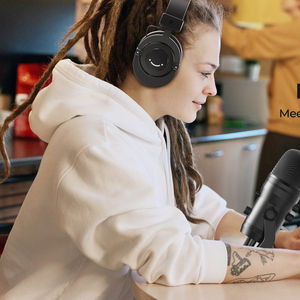 หูฟัง <span class=keywords><strong>Fifine</strong></span> <span class=keywords><strong>H8</strong></span> ระดับมืออาชีพ สำหรับสตูดิโอ เสียงคุณภาพสูง หูฟังบันทึกเสียงระดับมืออาชีพ แบบมีสาย 3.5 มม. หูฟังมอนิเตอร์ - Product Image 4