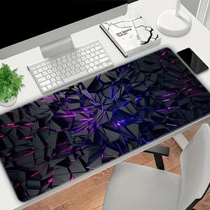 Nouveau tapis de bureau gaming en boue de diatomée, ovale, durable, antidérapant, lavable à l'eau, tapis de souris de bureau haut de gamme, technologie d'impression couleur unie - Product Image 3