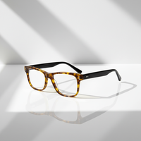 Vente en gros de montures de lunettes optiques tendance avec logo personnalisé, montures léopard pour hommes et femmes, montures de lunettes pour myopie légère