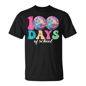 T-shirt 100 jours d'école pour enfants, enseignants, fête de la maternelle, célébration - Product Image 2