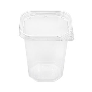Contenedores de delicatessen desechables de alta calidad de 32oz Cajas de embalaje de alimentos a prueba de manipulaciones para ensaladas y dulces Bañera cuadrada reciclable - Product Image 6