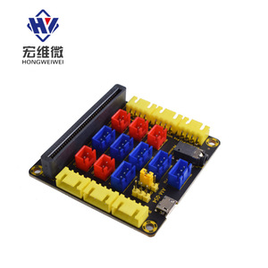 Carte d'extension Hongwei Micro Microbit V2 AM-054, adaptateur horizontal pour breadboard Microbit - Product Image 3