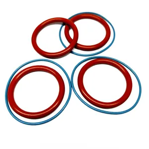 Custom high temp resistance PTFE coating O-RING sealing gaskets rubber gasket made in FKM/NBR/EPDM/silicone