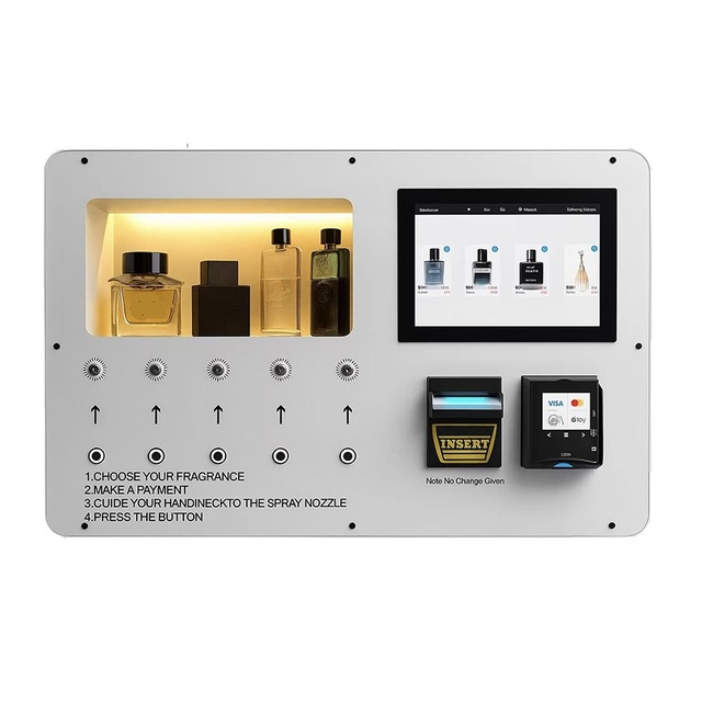 Wholesale Custom Night Club Fragrance Cologne Perfume Dispenser Spraying Vending Machines With Card Reader