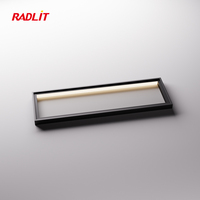 Éclairage mural LED moderne en aluminium pour armoire, vitrine, maison, cuisine, chambre, présentoir, en plastique, fabrication OEM/ODM