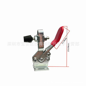 Gh-225-D Horizontal Quick <b>Clamp</b> 227kg Capacity Industrial <b>Clamp</b> Carbon Steel Galvanized Metric F <b>Clamp</b> - Product Image 2