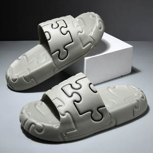 Ciabatte <span class=keywords><strong>da</strong></span> <span class=keywords><strong>uomo</strong></span> in EVA con logo personalizzato, tinta unita, per <span class=keywords><strong>casa</strong></span>, alla moda, ammortizzate, antiscivolo, per bagno, all'ingrosso - Product Image 5