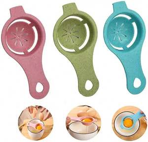 I-0070 Egg White Yolk Separator <b>Divider</b> Plastic Convenient Household Eggs Tool Cooking Baking Tool Kitchen Accessories - Product Image 6