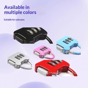 Combination Lock Small Padlock Anti-Theft Luggage Lock Metal Alloy Security Lock For Cabinets Gym Lockers Travel GSG-506