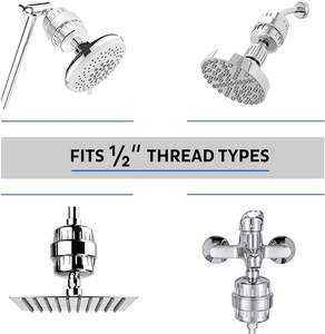 Filtros De Agua Para Duchas 15 20 Stage High Output Clean <b>Shower</b> Water Filter to Remove Chlorine Fluoride Heavy Metals - Product Image 2