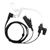 Acoustique Air Tube Écouteur Casque Annulation du Bruit Long PTT Microphone Compatible CP040 EP450 PTX600 GP88 Talkie Walkie