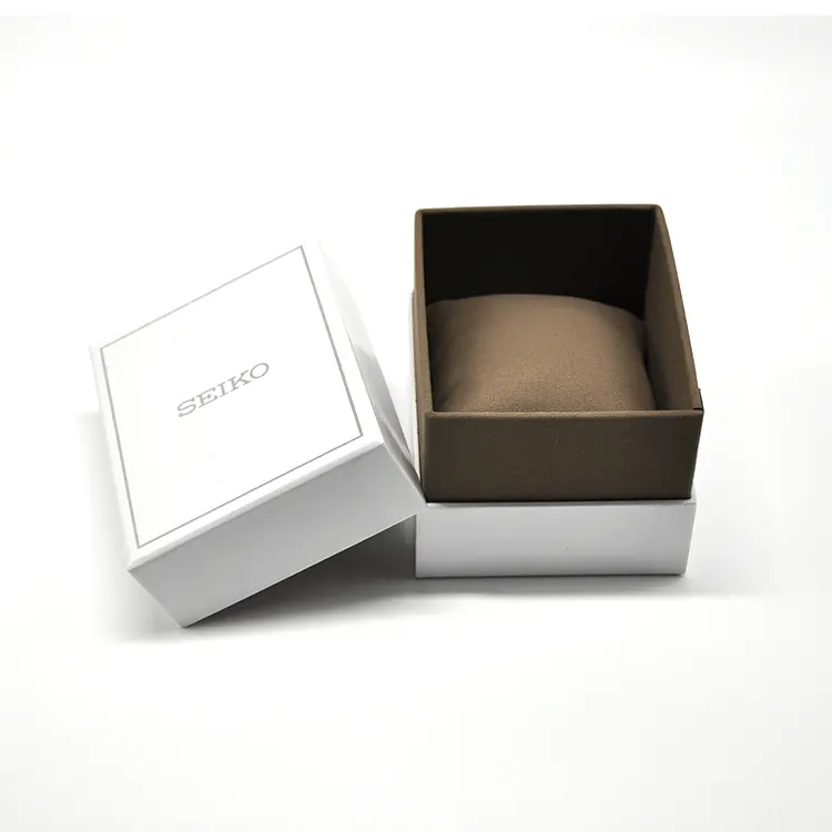 Ebur थोक कस्टम लोगो घड़ी पैकेजिंग उपहार बॉक्स लक्जरी पु चमड़े नई डिजाइन भंडारण घड़ी बक्से JEWELRI पैक बॉक्स