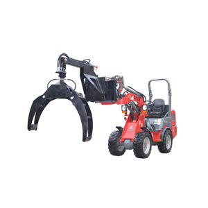 4WD 800Kg Articulated Front End Mendorong Loader, Weidemann Mini Hoftrac, Hoflader DY35 Mini Loader - Product Image 6
