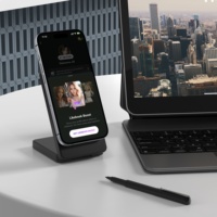 Support de chargeur sans fil magnétique pliable 15W réglable pour iPhone, vente en gros d'usine