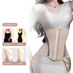 Fajas personalizadas para <span class=keywords><strong>mujer</strong></span>, corsé, reloj de arena, entrenador de cintura, moldeador colombiano, ropa moldeadora, Mono para <span class=keywords><strong>mujer</strong></span>, pantalones de barriga sin costuras - Product Image 2
