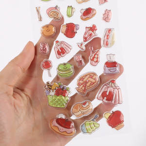 UNIK X Second Morning SEMO 3D-Aufkleber Kunden spezifische koreanische IP-Zitrone PVC-Material packung Cartoon-Aufkleber Kawaii-Stil - Product Image 3