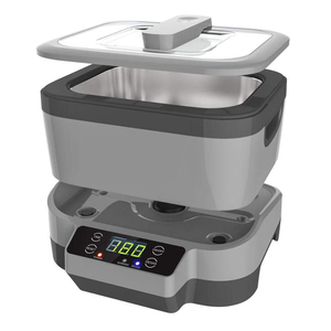 Grande capacité 1.2L nettoyage par ultrasons <span class=keywords><strong>bijoux</strong></span> intelligents lunettes nettoyant ultrasons légumes fruits maquillage brosse dispositif de nettoyage - Product Image 4