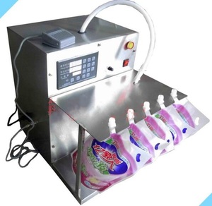 Chất lượng cao nước sốt điền đứng lên uống Pouch làm đầy chất lỏng vòi phun máy - Product Image 1