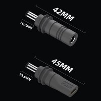 DC5521 Stecker auf Starlink Mini GEN3 PD 100W USB-C Buchse Ladeanschluss Stromstecker Typ C zu DC/D zu D Stromadapter